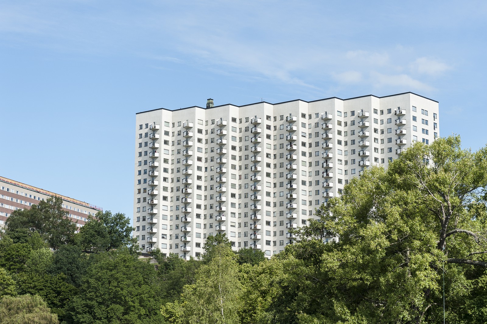 Immeuble blanc