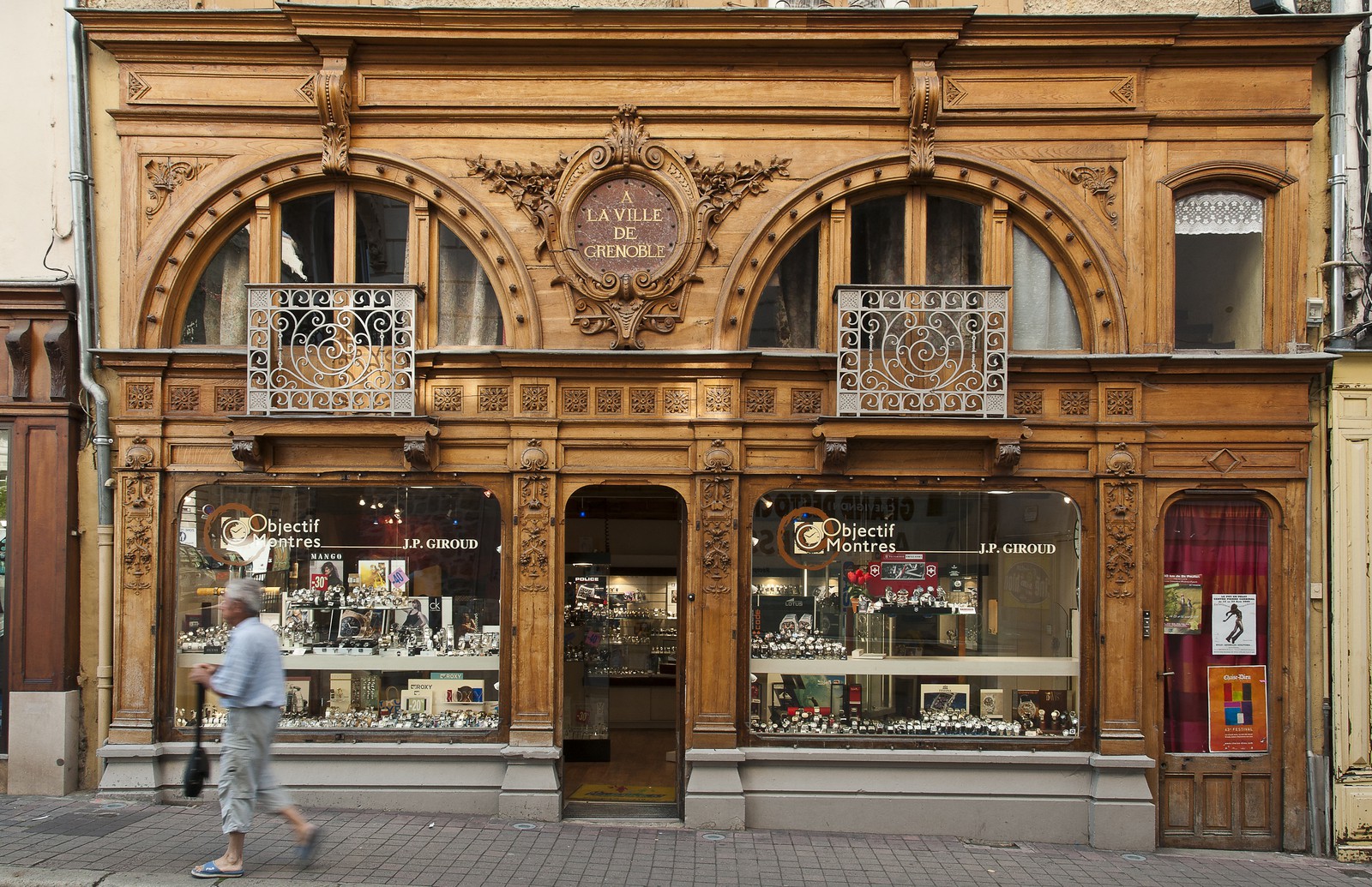 Vitrine de magasin