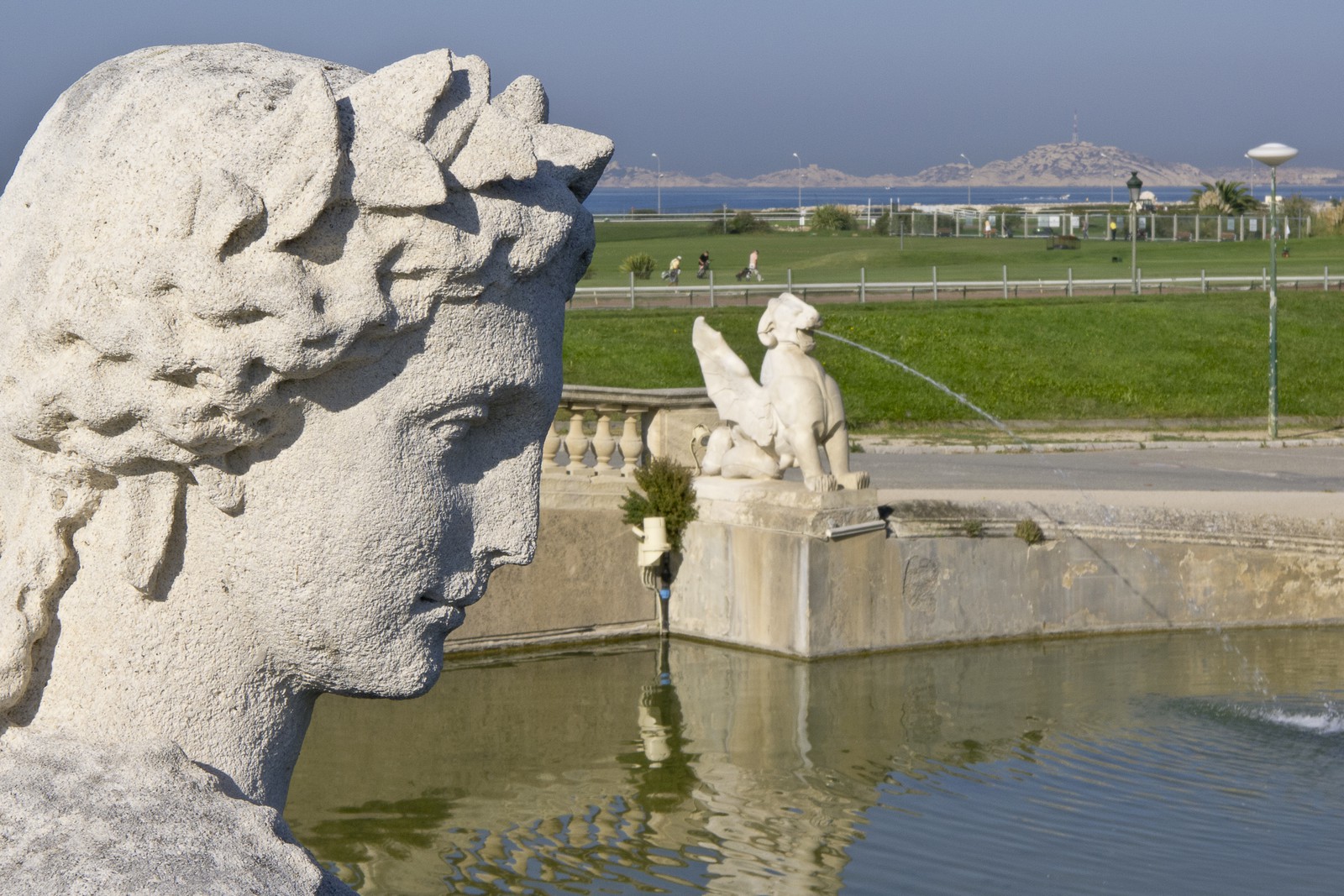 Tête sculptée