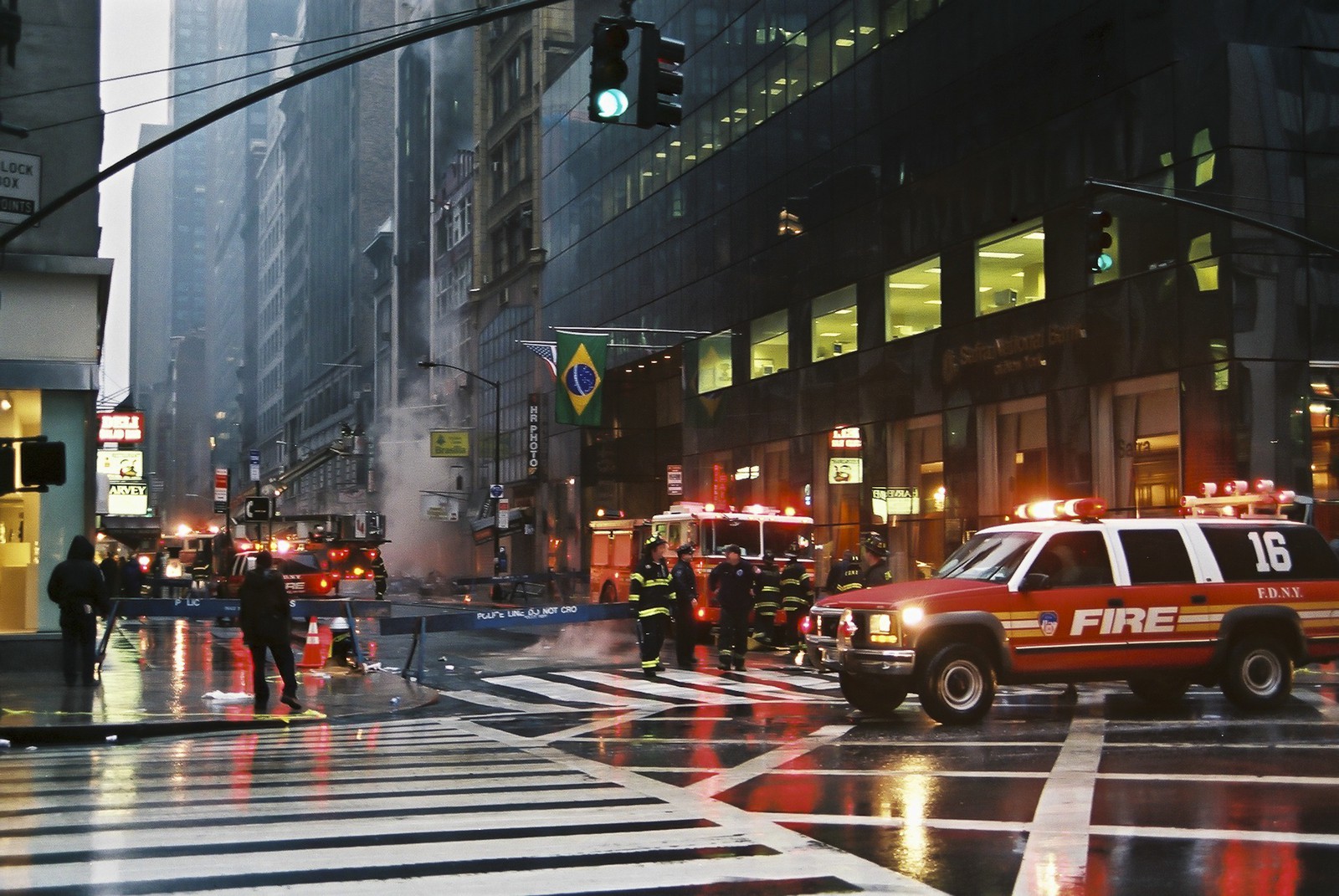 Incendie à Midtown