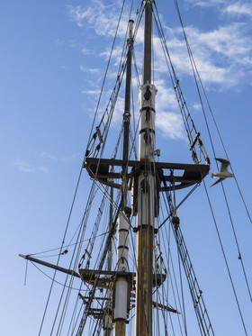 Ferry à l'appareillage