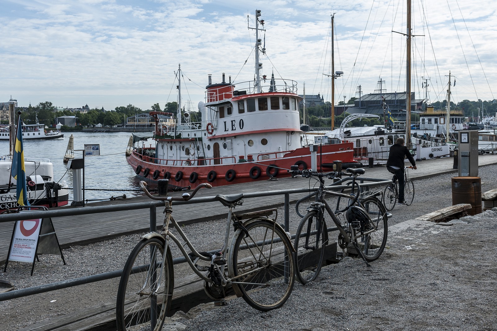 Bateau à quai