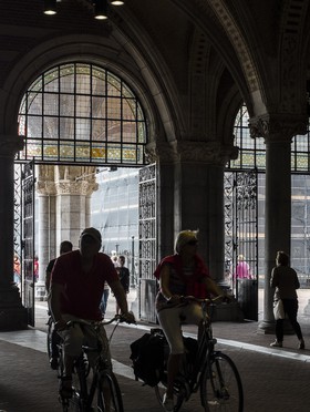 La piste cyclable