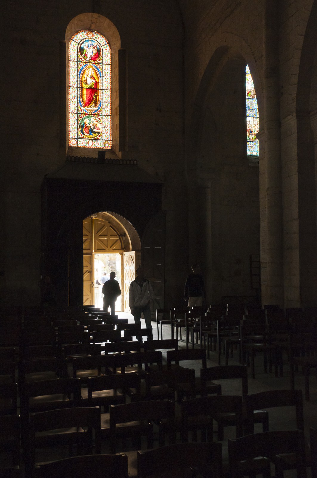 L'église de Cadouin L'église de Cadouin