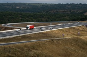 Sortie d'autoroute