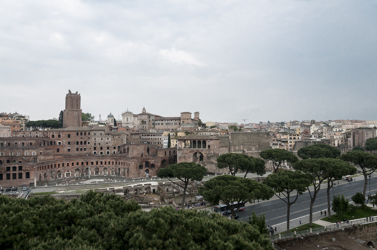 Les marchés de Trajan Les marchés de Trajan