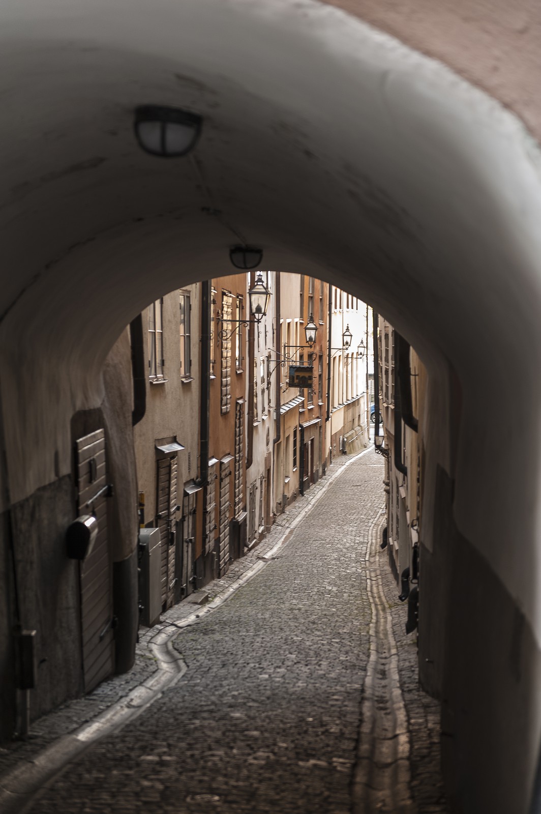 Passage voûté