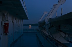 Nuit sur le bateau
