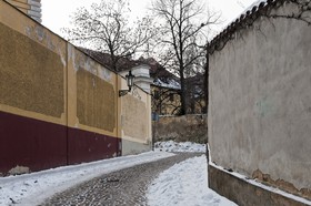 Rue enneigée