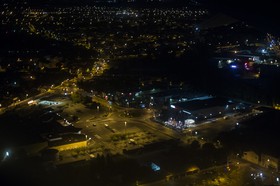 Nuit sur la zone