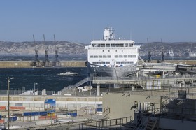 Travaux sur le port