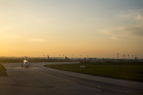 Sur le tarmac