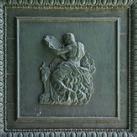 Bas-relief en bois