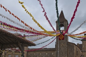 Tour décorée