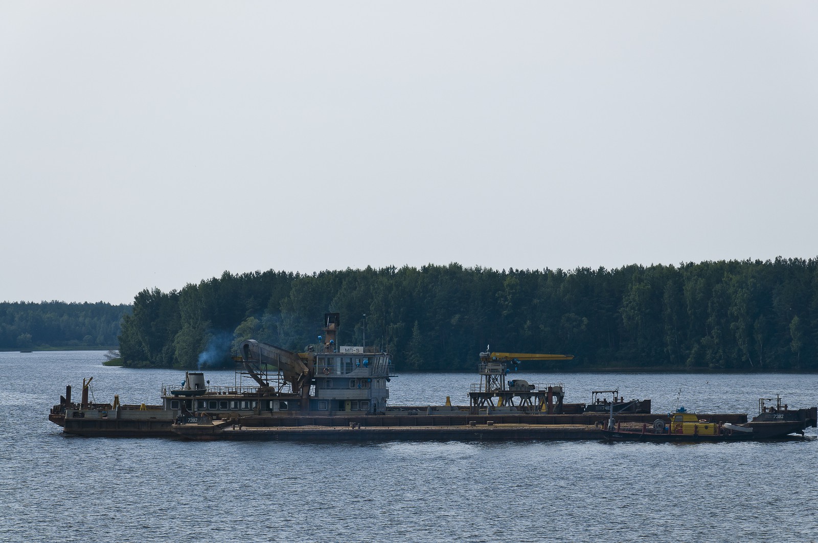 Bateau sur la Volga