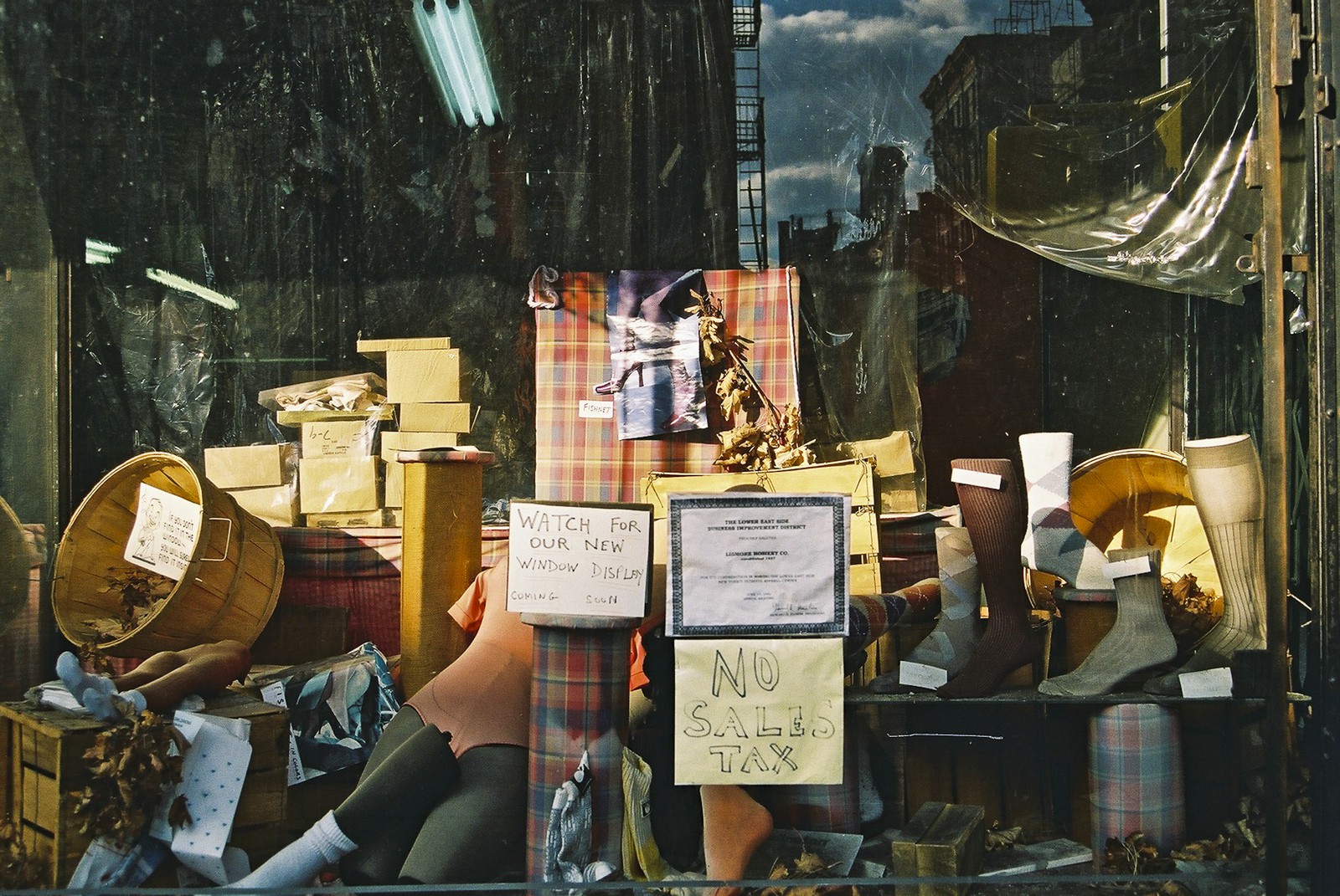 Vitrine de magasin