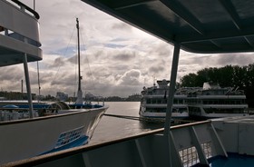 Bateaux amarrés