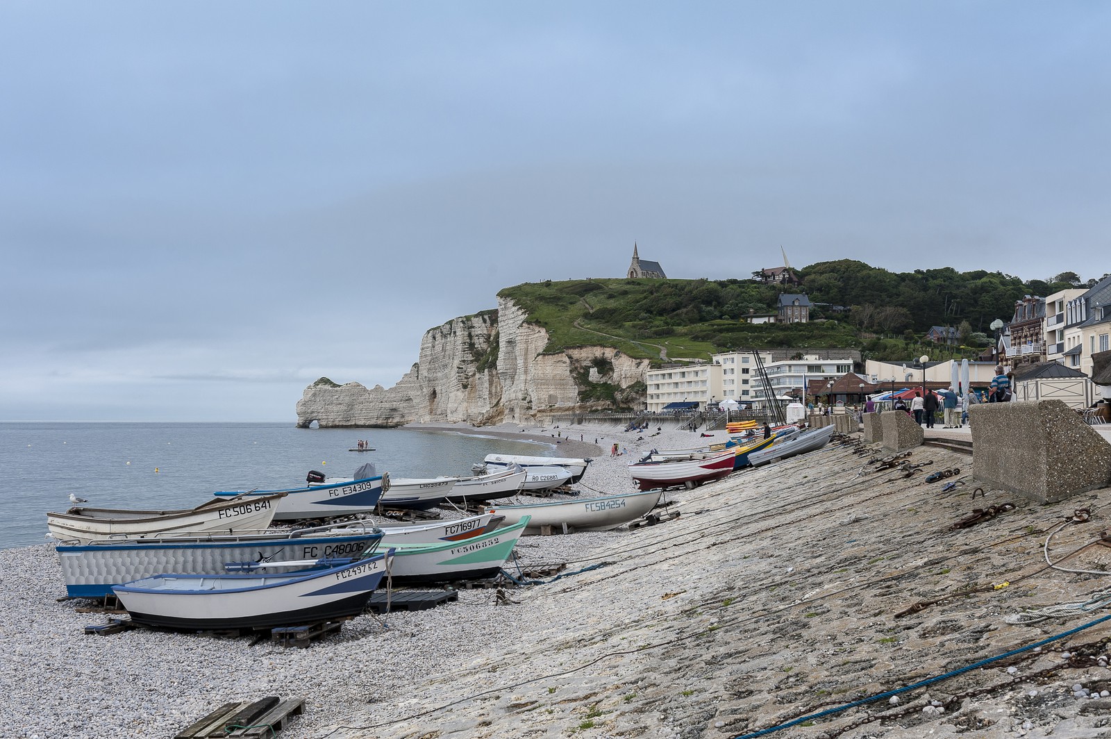 Les falaises d'Etretat Les falaises d'Etretat