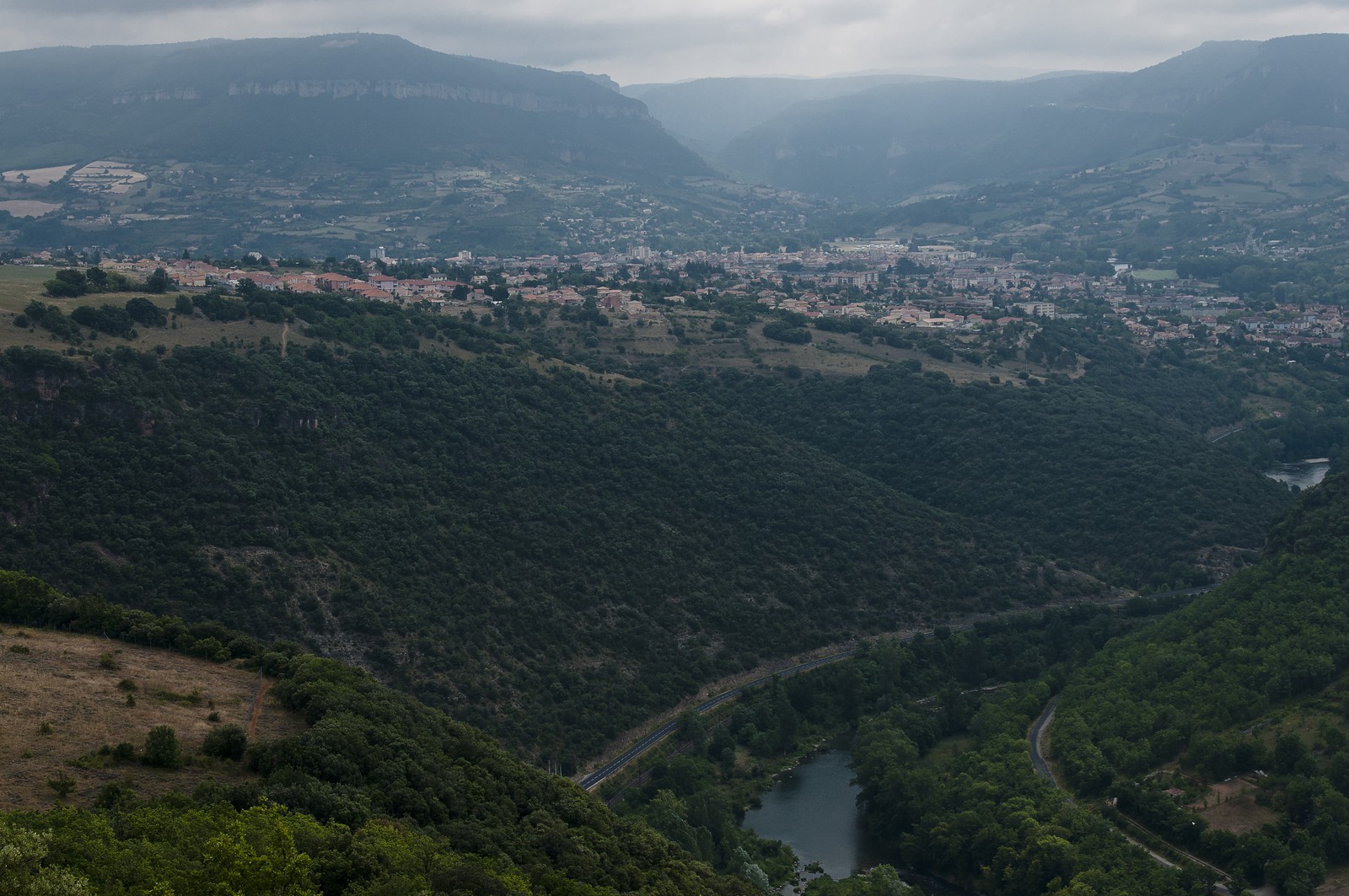 Vue de Millau Vue de Millau