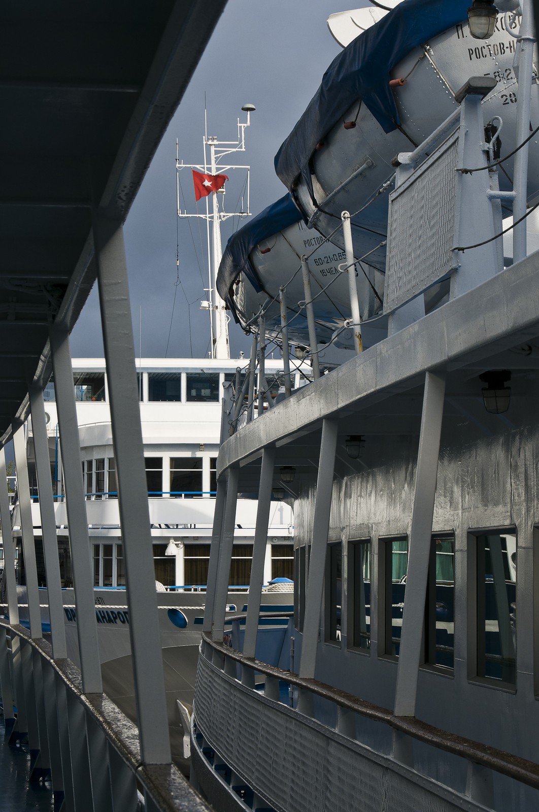 Bateaux amarrés